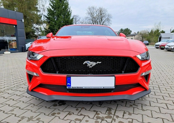 Ford Mustang cena 259000 przebieg: 4000, rok produkcji 2022 z Ząbki małe 742